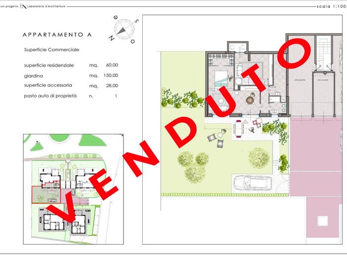 Casa bilocale in vendita in Via Paladini, Centro, Barzanò