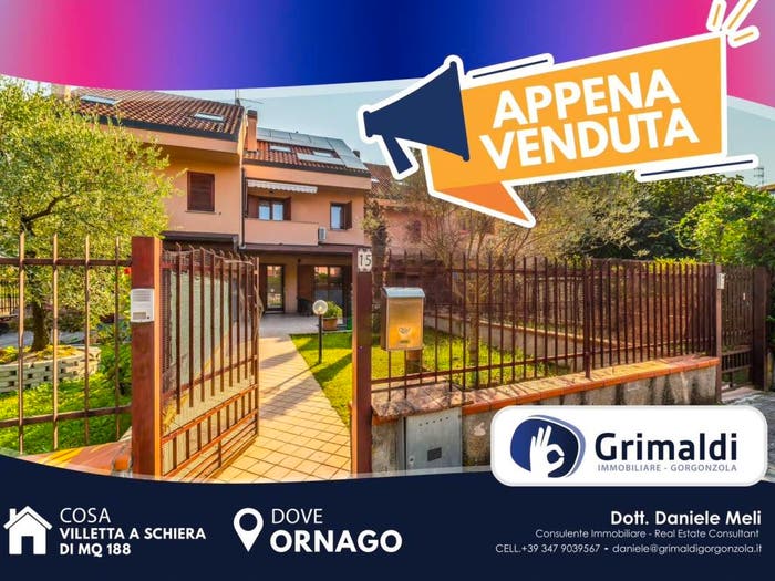 Casa con 5 locali in vendita in Via Walter Tobagi, Centro, Ornago