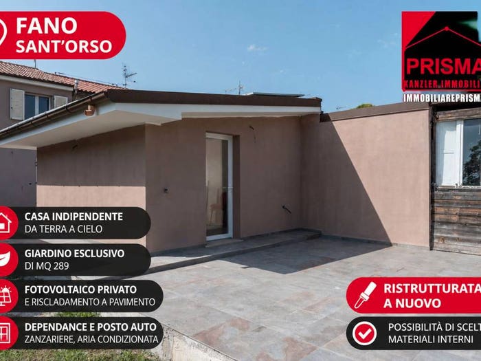 Casa quadrilocale in vendita in Sant'Orso, Fano