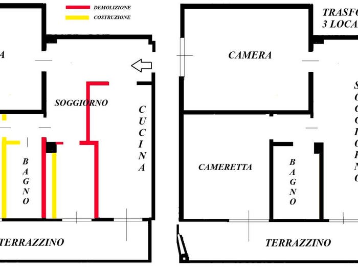 Appartamento bilocale in vendita in Via Federico Bellazzi, Ponte Nuovo, Milano