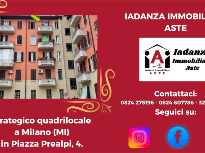 Appartamento trilocale in vendita in Piazza PREALPI, Certosa, Milano