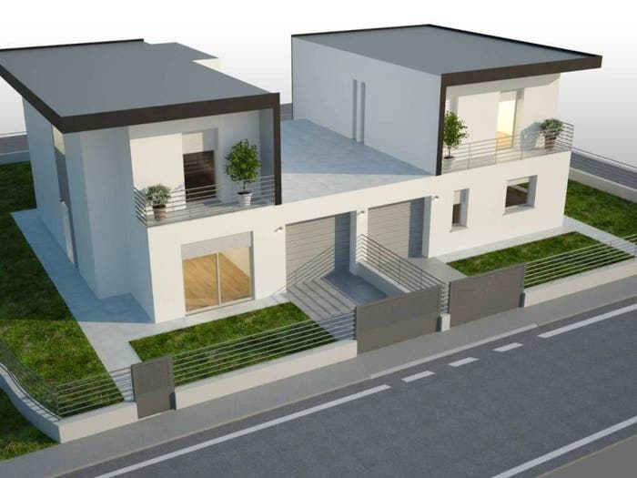 Casa quadrilocale in vendita in Via Bernina, Centro, Lomazzo
