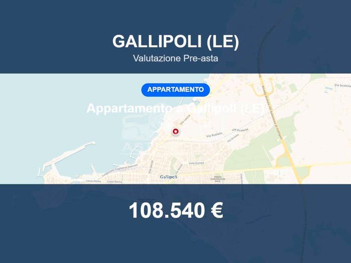 Appartamento trilocale in vendita in Via Lecce, Via Lecce Ospedale, Gallipoli