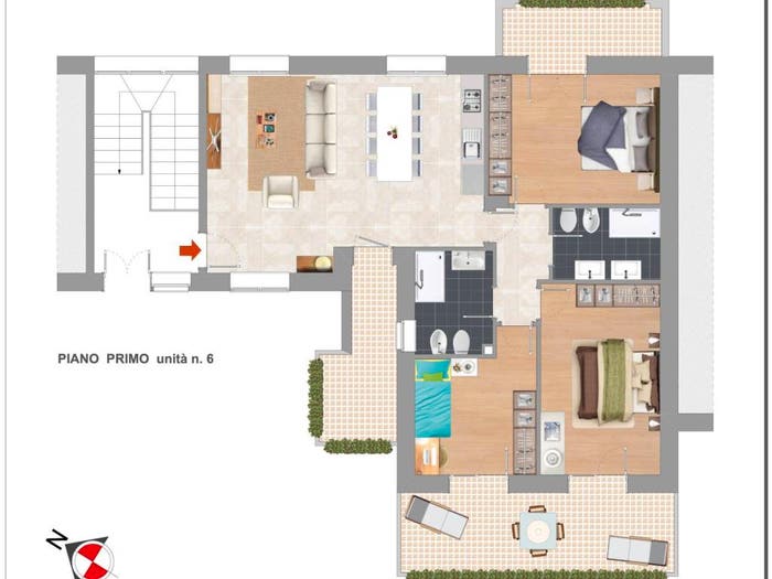 Appartamento quadrilocale in vendita in Via Cima da Conegliano, Centro, Cordignano