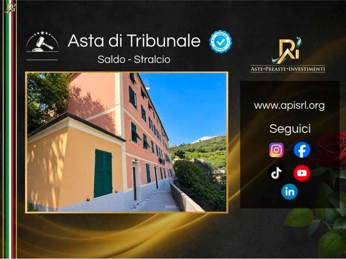 Appartamento trilocale in vendita in Via dei Bedinotti, San Martino Borgoratti, Genova