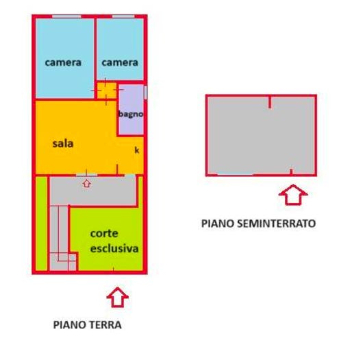 Appartamento trilocale in vendita in Via Montanara, Cecina Centro, Cecina