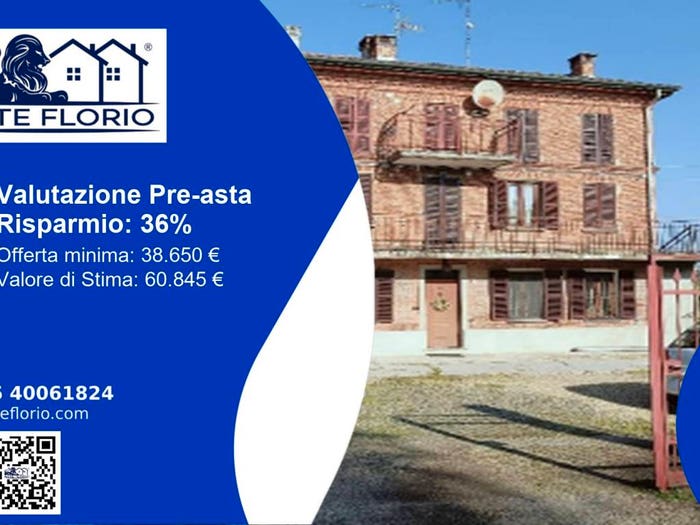 Appartamento trilocale in vendita in Via Roma, Centro, Cortiglione