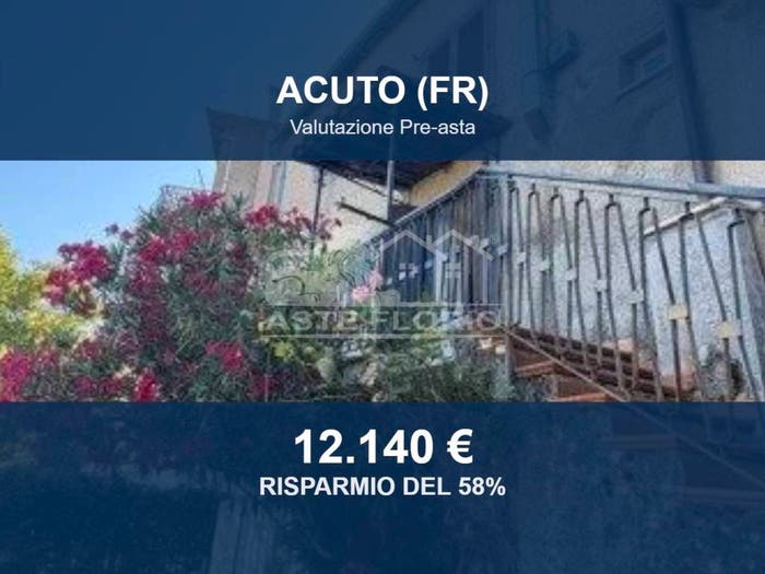 Appartamento bilocale in vendita in Via Vittorio Emanuele, Acuto
