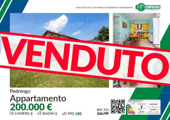 Appartamento quadrilocale in vendita in Via Tonale, Centro, Pedrengo