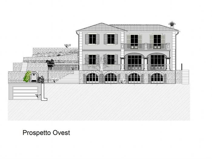 Casa con 6 locali in vendita in Via Generale Vincenzo Rossi, Zona Collinare, Bordighera