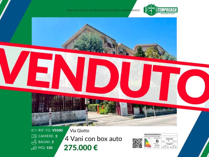 Appartamento quadrilocale in vendita in Via Giotto A, Aversa