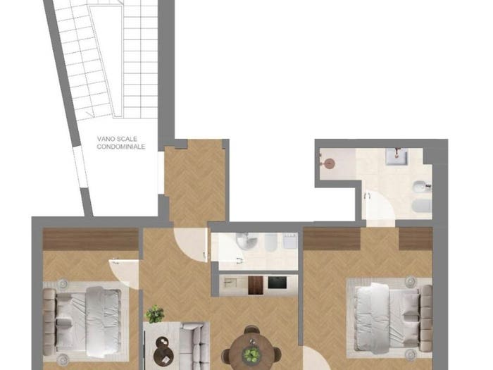 Appartamento trilocale in vendita in Via Guido Monaco, Fortezza Stazione, Firenze