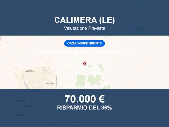 Casa trilocale in vendita in Cda Zappi snc, Calimera