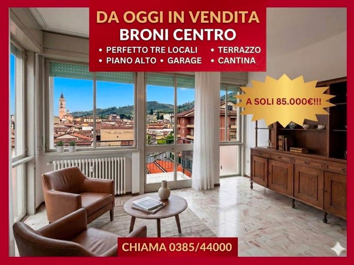 Appartamento trilocale in vendita in roma, Centro, Broni