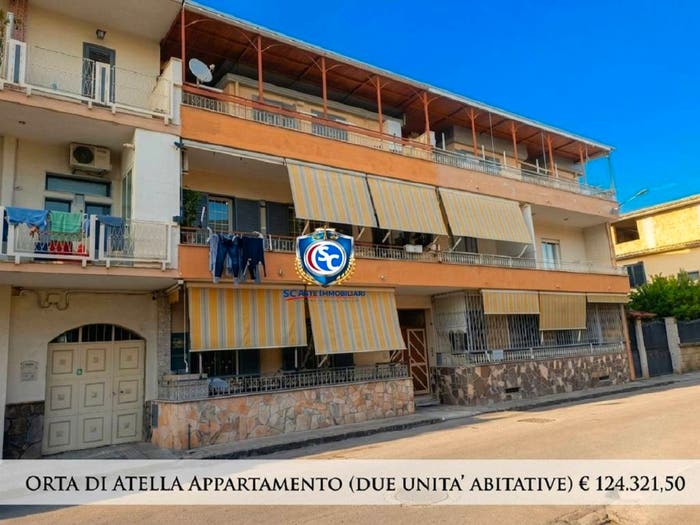 Appartamento quadrilocale in vendita in Via Guglielmo Marconi, Orta di Atella