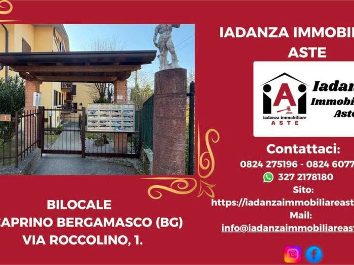 Appartamento bilocale in vendita in Via roccolino, Caprino, Caprino Bergamasco