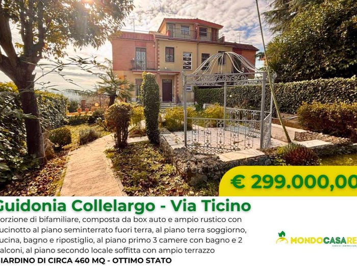 Casa con 6 locali in vendita in Via Ticino, Centro, Guidonia Montecelio