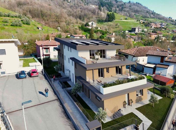 Appartamento quadrilocale in vendita in Centro, Alzano Lombardo