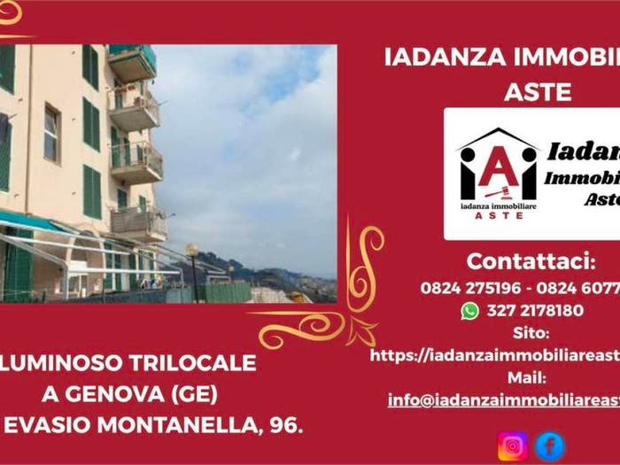 Appartamento quadrilocale in vendita in Via evasio montanella, Pra', Genova
