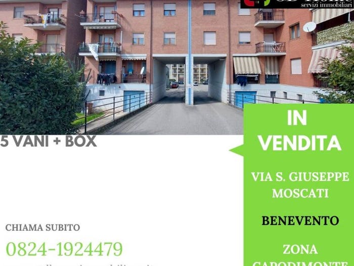 Appartamento con 5 locali in vendita in Via San Giuseppe Moscati, Ponticelli, Benevento