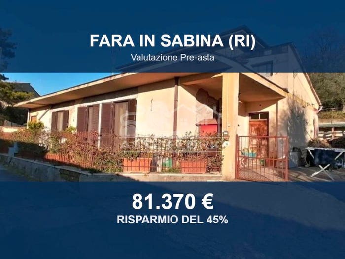 Casa con 6 locali in vendita in Via Ciro Menotti, Talocci, Fara in Sabina