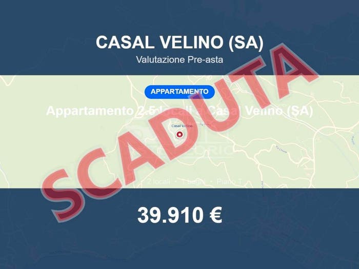 Appartamento trilocale in vendita in Via Giordano e, Centro, Casal Velino