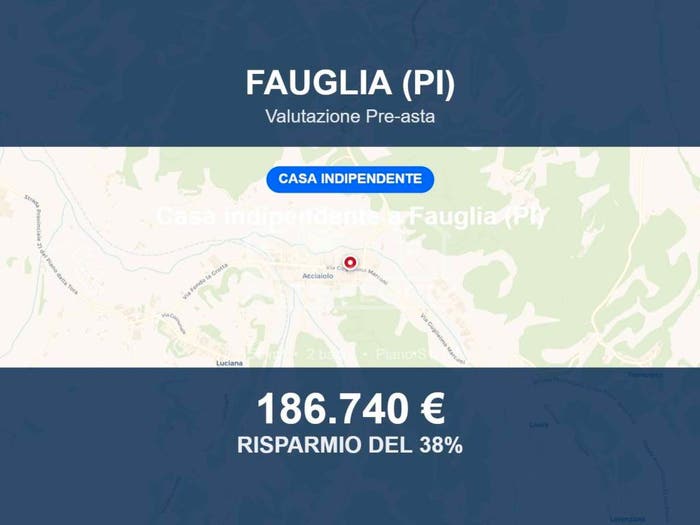 Casa quadrilocale in vendita in Via Marconi A, Acciaiolo, Fauglia