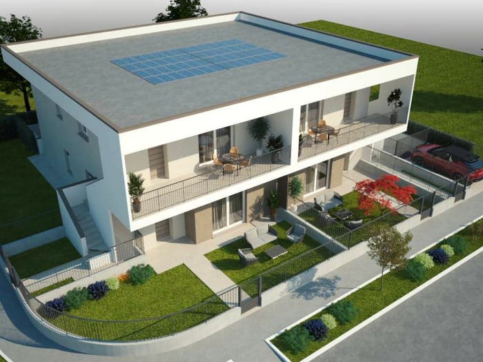 Appartamento trilocale in vendita in Via Padre Angelo Ubiali, Centro, Martinengo