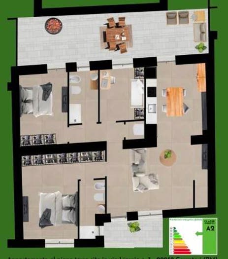 Appartamento con 5 locali in vendita in Via Liguria, Centro, Cerveteri