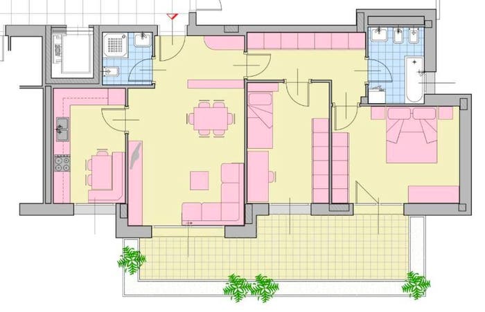 Appartamento trilocale in vendita in Via piani d'isarco, Piani, Bolzano
