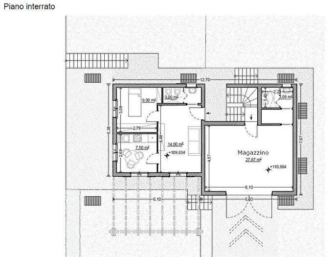 Casa trilocale in vendita in via rivaira, Due Strade, Bordighera