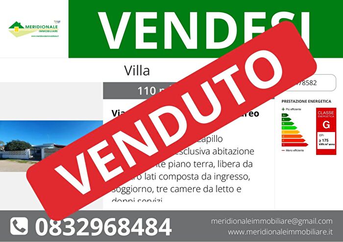 Casa con 6 locali in vendita in Via Supersano, Porto Cesareo