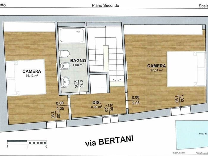 Appartamento trilocale in vendita in Centro Storico, Rimini