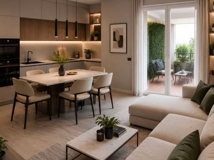 Appartamento trilocale in vendita in Via Giuseppe Grandi, Novoli, Firenze