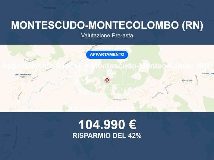 Appartamento quadrilocale in vendita in Via Mandrio di sopra B, Albereto, Montescudo Montecolombo