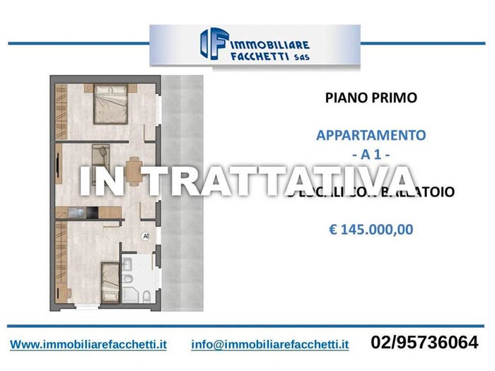 Appartamento trilocale in vendita in Via Agnese Pasta, Melzo