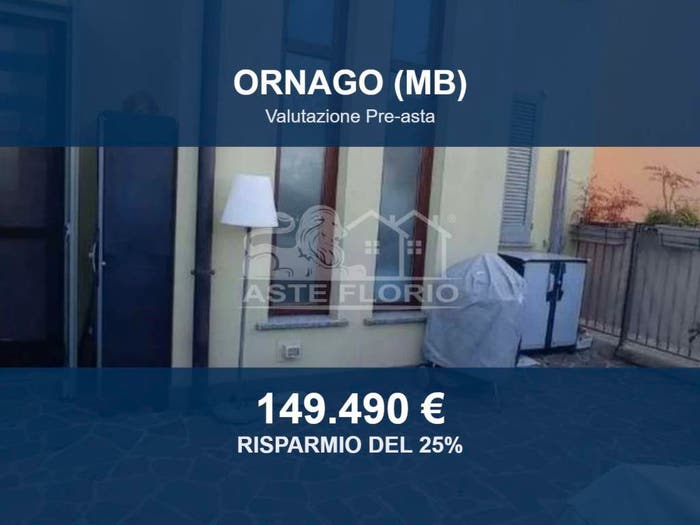 Casa monolocale in vendita in Via Vimercate, Centro, Ornago