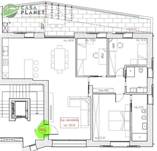 Appartamento quadrilocale in vendita in Via XXIV Maggio, Mogliano Veneto