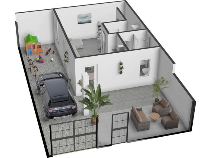 Casa trilocale in vendita in Via Eugenio Montale, Barracca Manna, Cagliari