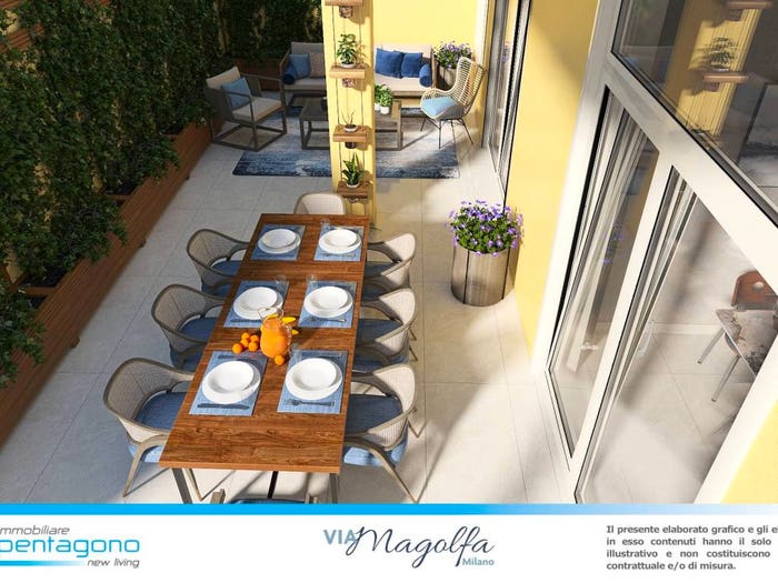 Appartamento trilocale in vendita in Via Magolfa, Navigli Darsena, Milano