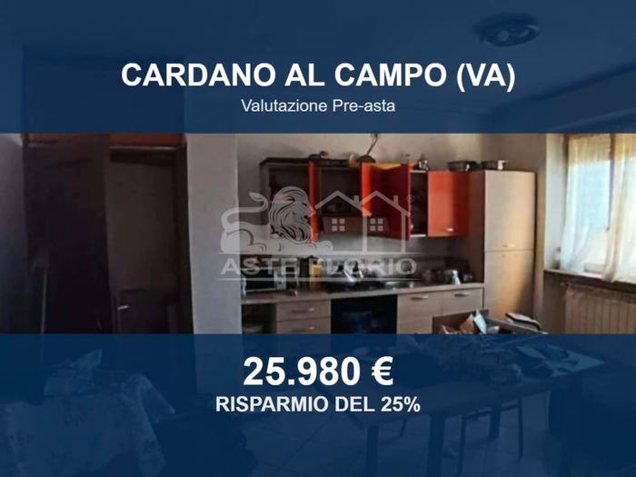 Appartamento bilocale in vendita in Via san rocco, Cardano al Campo