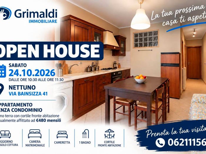 Appartamento trilocale in vendita in Via Bainsizza, Centro, Nettuno