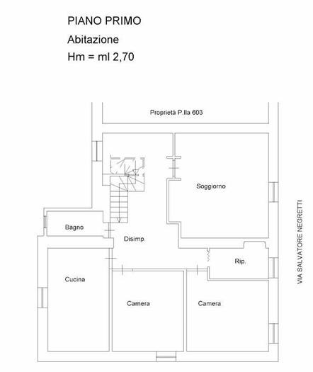 Appartamento trilocale in vendita in Largo Cesare Battisti, Centro, Bracciano
