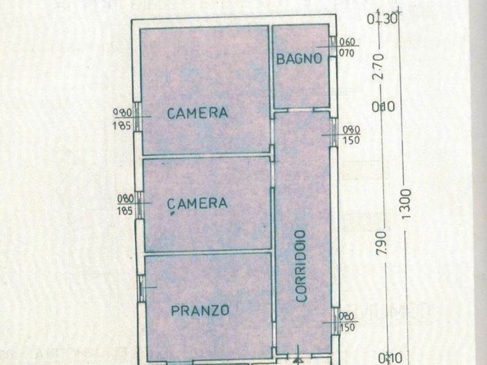 Appartamento trilocale in vendita in Via Palio, Centro, Minerbio