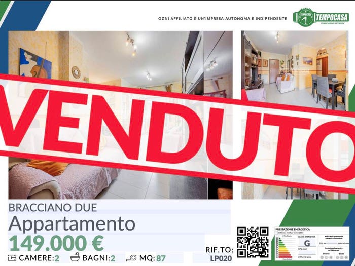 Appartamento trilocale in vendita in Via dei tigli, Centro, Bracciano