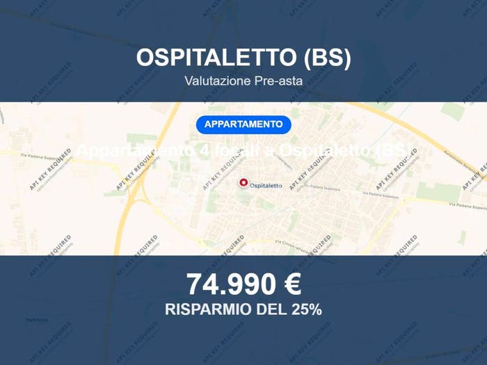 Appartamento quadrilocale in vendita in Vicolo Conventino A, Ospitaletto