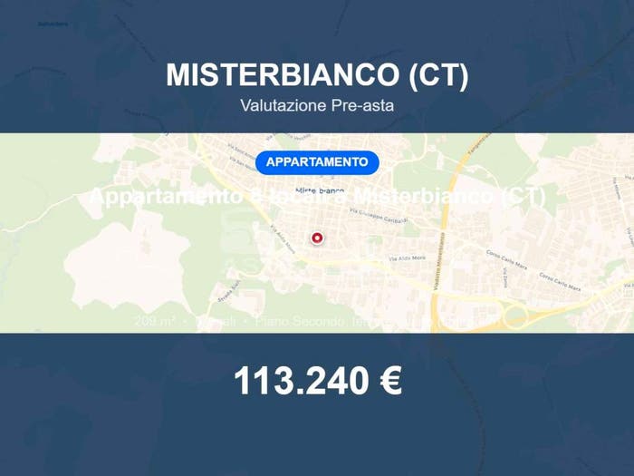 Appartamento con 6 locali in vendita in Via dei Mille, Centro, Misterbianco