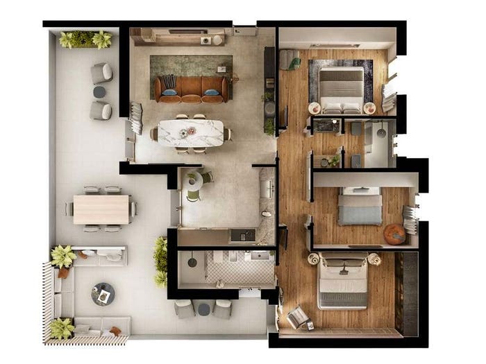 Appartamento con 5 locali in vendita in via Monte Calvari, Castelnuovo Rangone