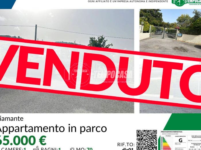 Appartamento bilocale in vendita in Via Pietra Rossa, Diamante