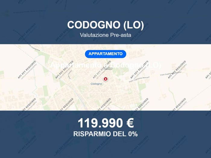Appartamento trilocale in vendita in Via Gorini, Centro, Codogno